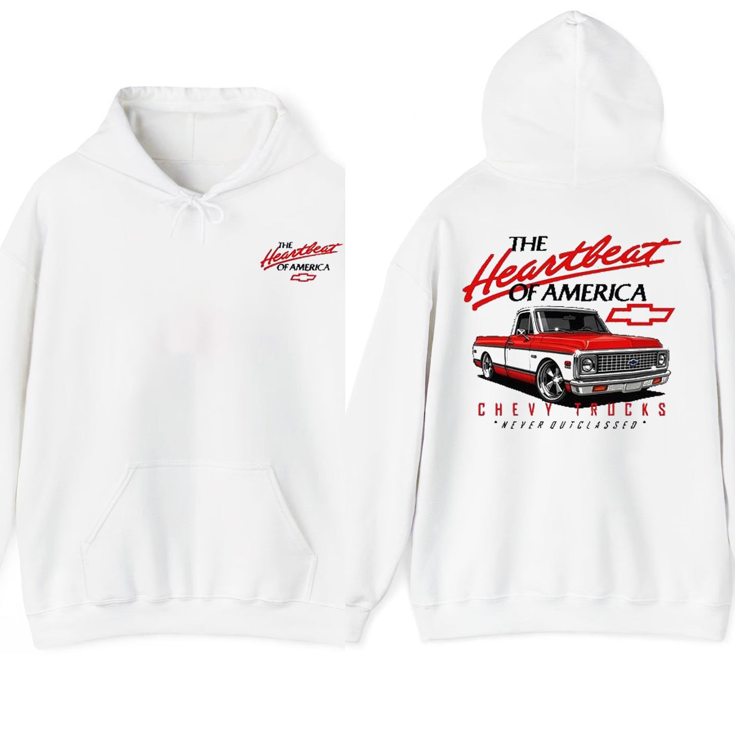 Vintage Muscle Car “Never Outclassed” Graphic  T-Shirt / Sweatshirt / Hoodie