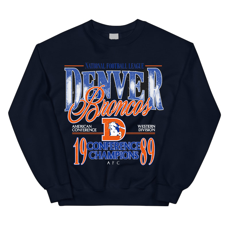 Vintage Denver Football Graphic T-Shirt / Sweatshirt / Hoodie