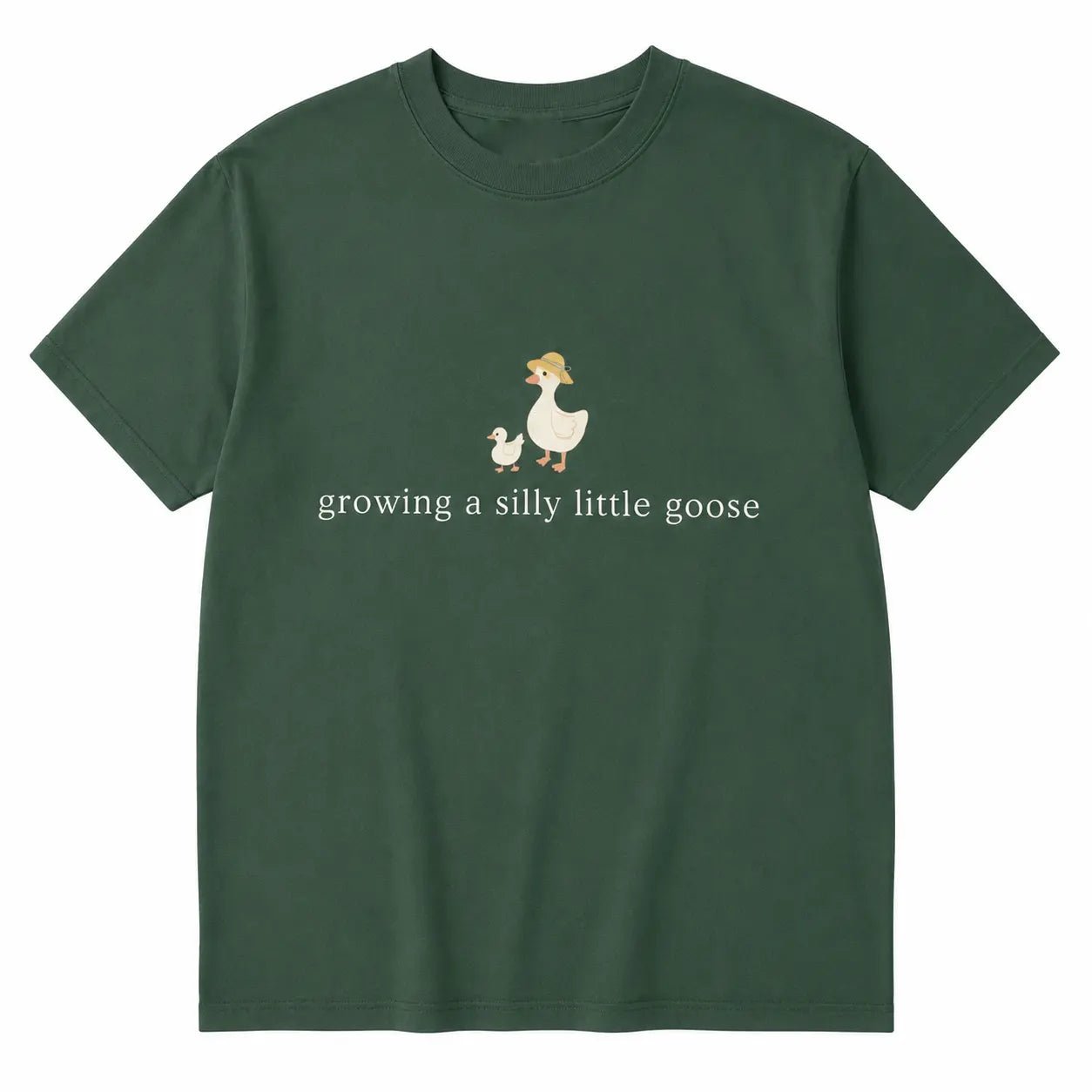 Growing a Silly Little Goose Cute Pregnancy Announcement T-Shirt / Sweatshirt / Hoodie