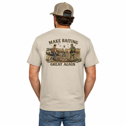 Make Baiting Great Again Hunting Outdoor Vintage Graphic T-Shirt / Sweatshirt / Hoodie