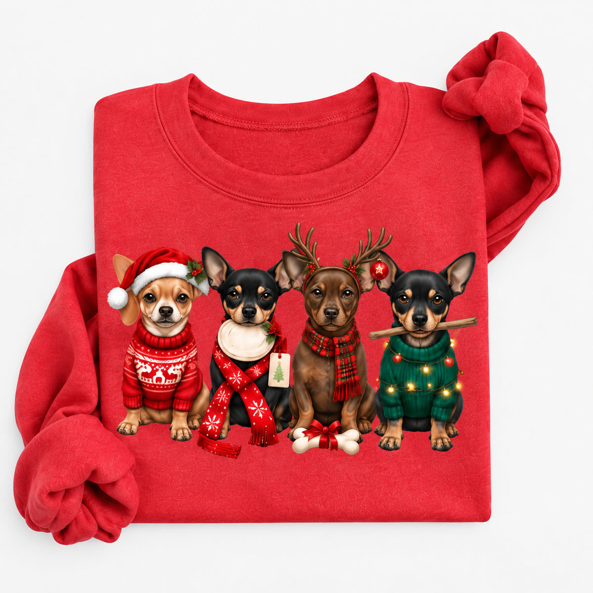 Christmas Custom Dog Breed Personalized Gifts T-Shirt / Sweatshirt / Hoodie