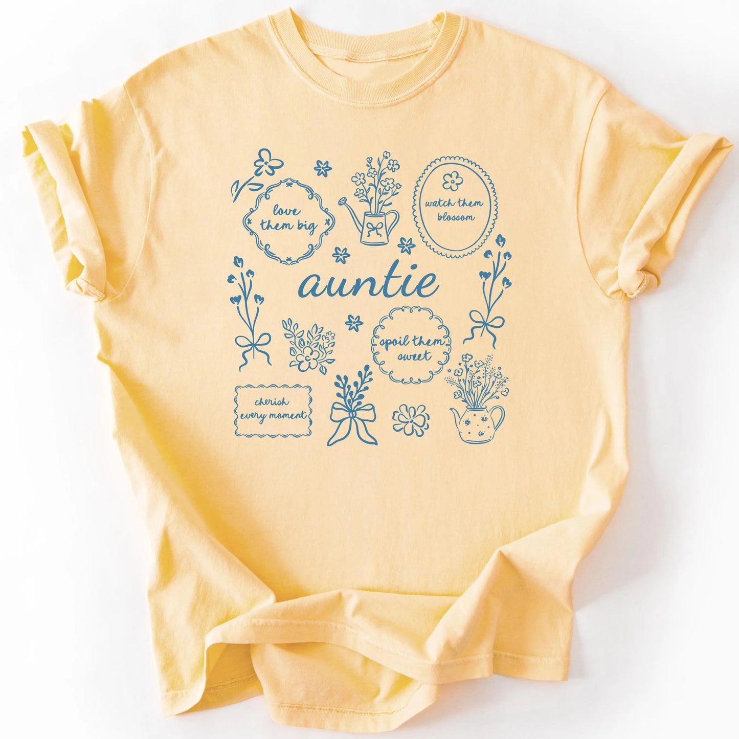 Custom Floral Grandma Mama Personalized Mothers Day Gift T-Shirt / Sweatshirt / Hoodie