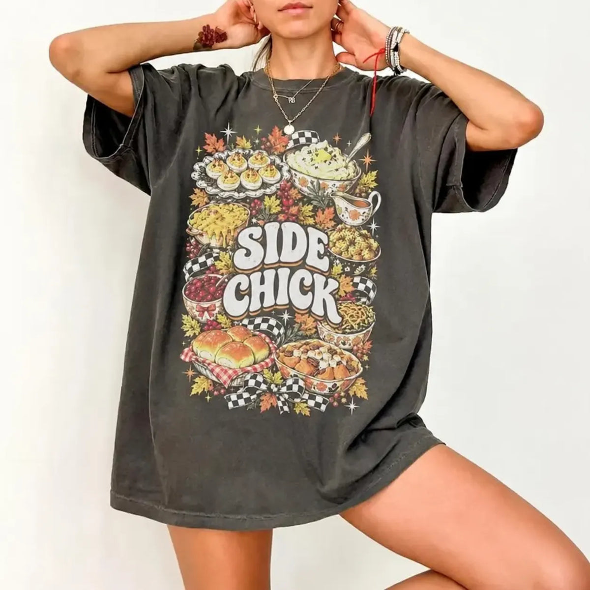 Thanksgiving Friendsgiving Side Dish Graphic T-Shirt / Sweatshirt / Hoodie