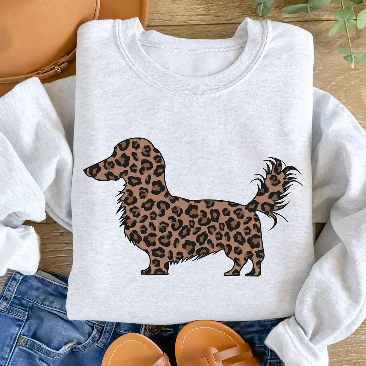 Long Hair Dachshund Doxie Dog Mom T-Shirt / Sweatshirt / Hoodie