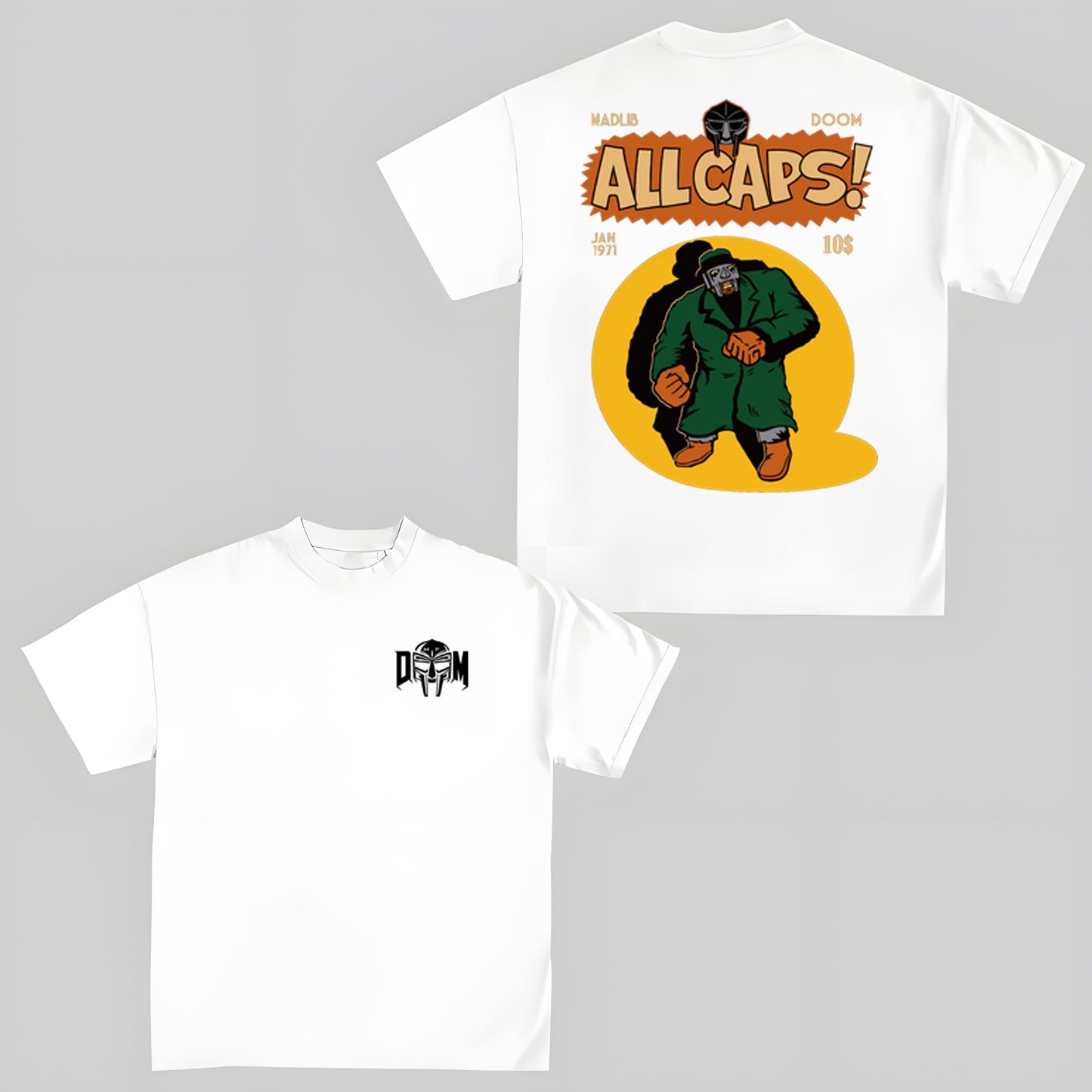 All Caps Inspired 2-Sided  T-Shirt / Sweatshirt / Hoodie