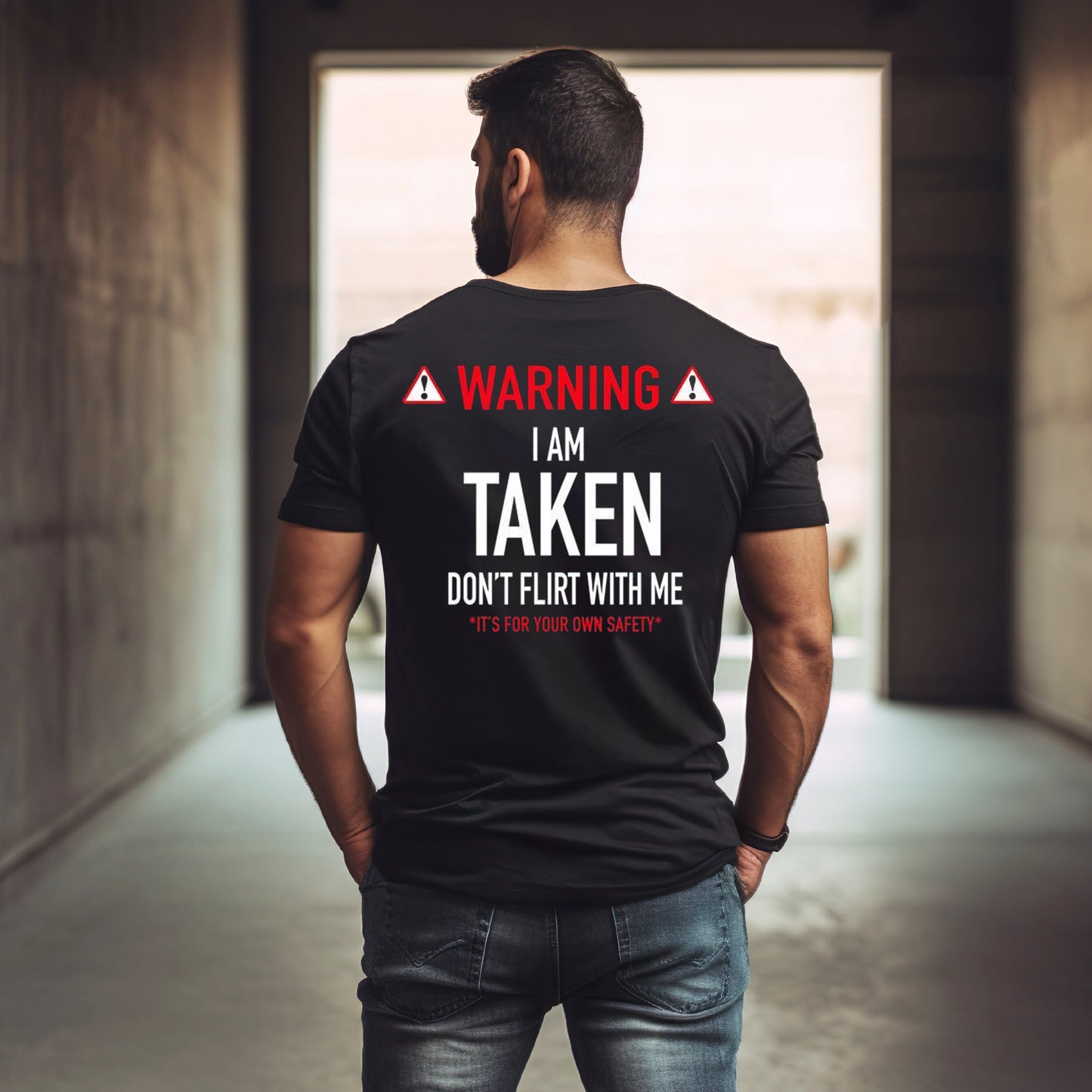 Funny Gift I'm Taken Don't Flirt With Me Unisex T-Shirt / Sweatshirt / Hoodie