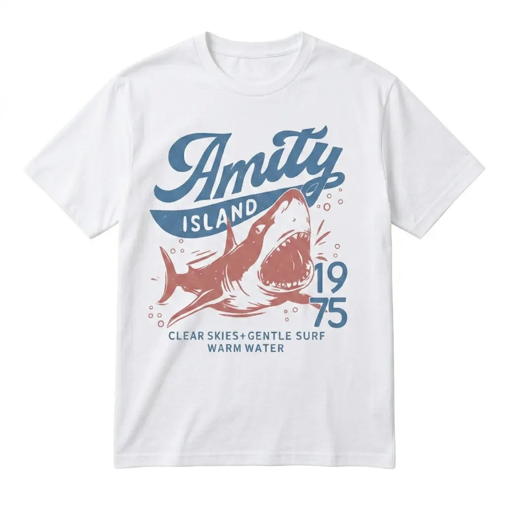 Jaws Amity Island 1975 Unisex T-Shirt / Sweatshirt / Hoodie