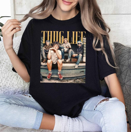 Golden Girls Thug Life Shirt – Funny Vintage 90s Meme Unisex T-Shirt/Sweatshirt/Hoodie