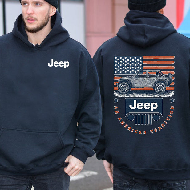 Cotton Vintage Jeep American Tradition T-Shirt / Sweatshirt / Hoodie