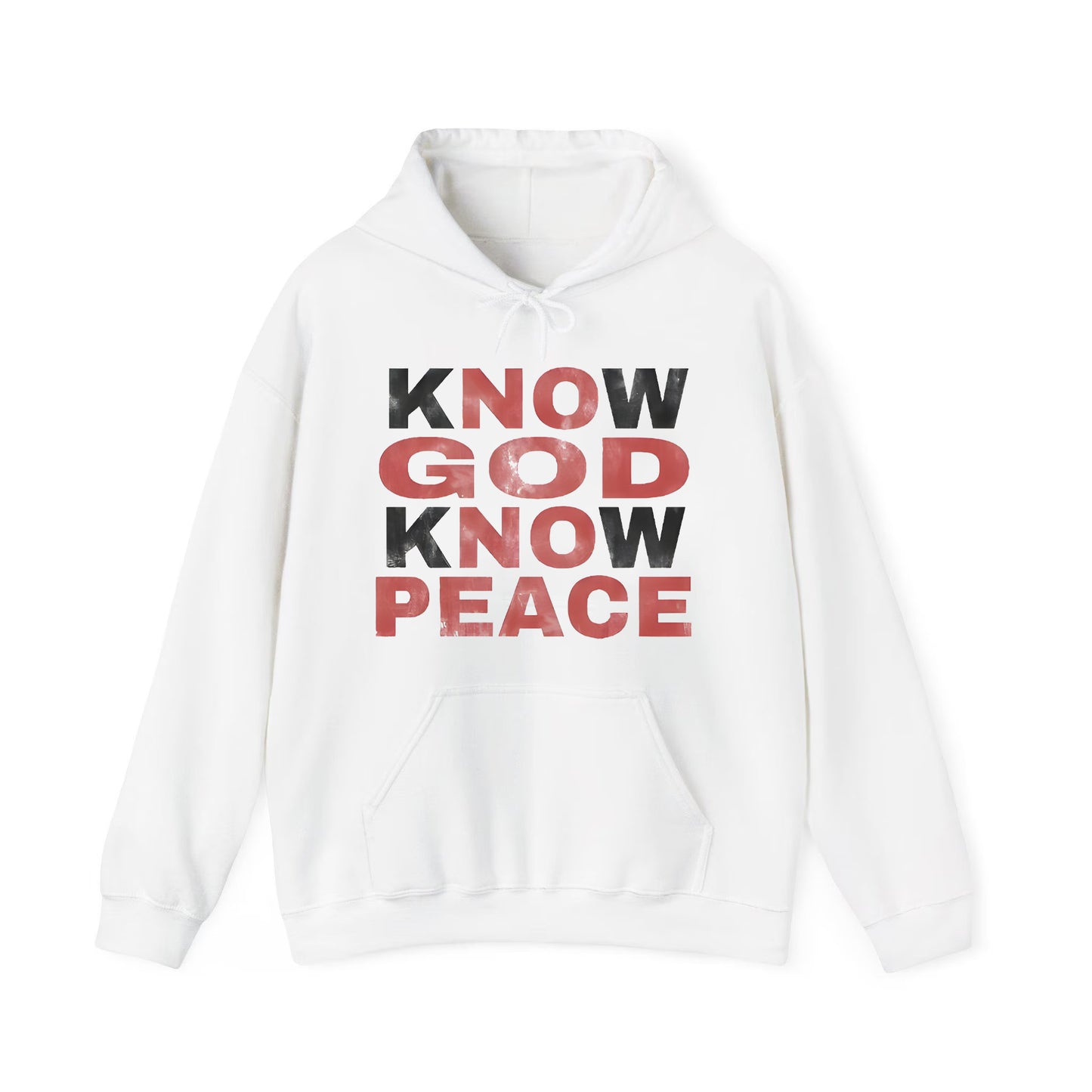 'Know God, Know Peace' Inspiring Graphic T-Shirt / Sweatshirt / Hoodie