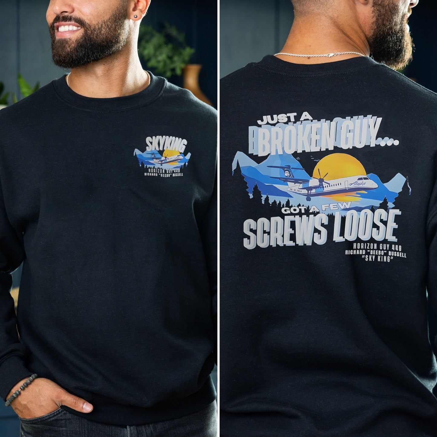 Broken But Still Flying T-Shirt / Sweatshirt / Hoodie