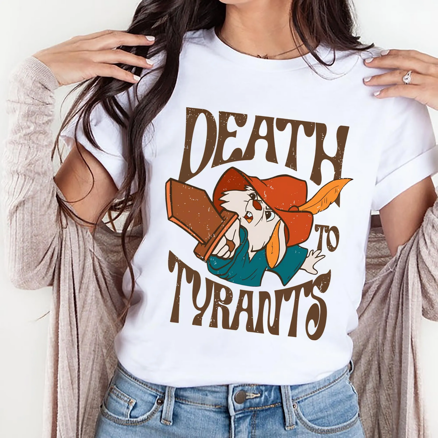 Retro 70s Inspired Cartoon Rabbit T-Shirt / Sweatshirt / Hoodie