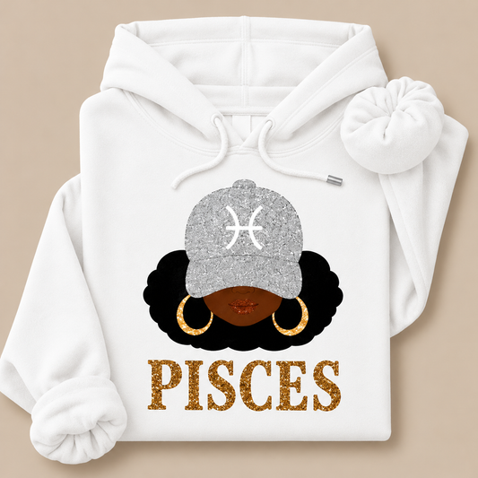 Girl Zodiac Aesthetic Birthday Gift For Women T-Shirt / Sweatshirt / Hoodie