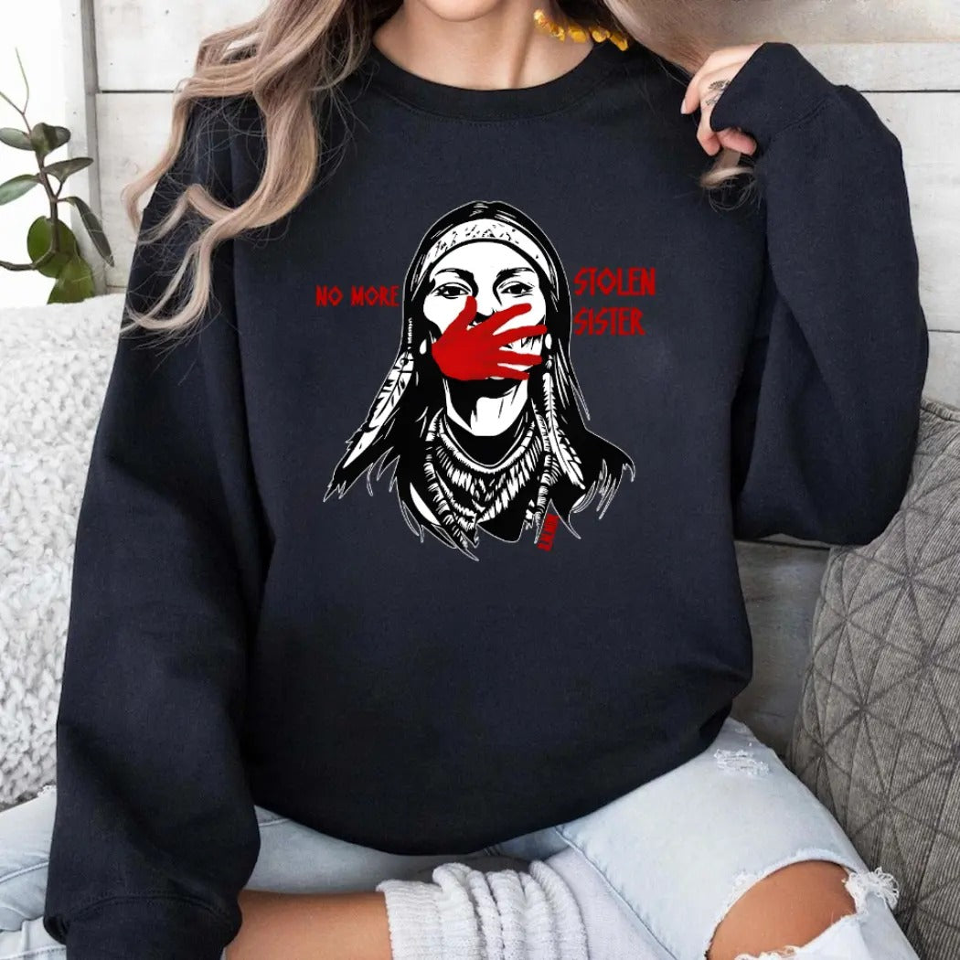 Red Handprint Indigenous Women Awareness T-Shirt / Sweatshirt / Hoodie