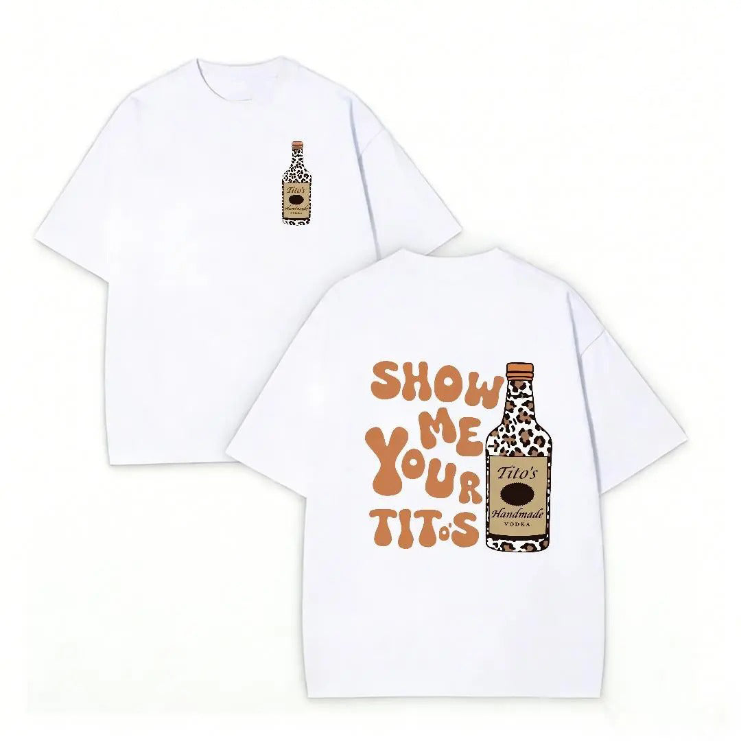 Humorous TITOS Leopard  Text Memes T-Shirt / Sweatshirt / Hoodie