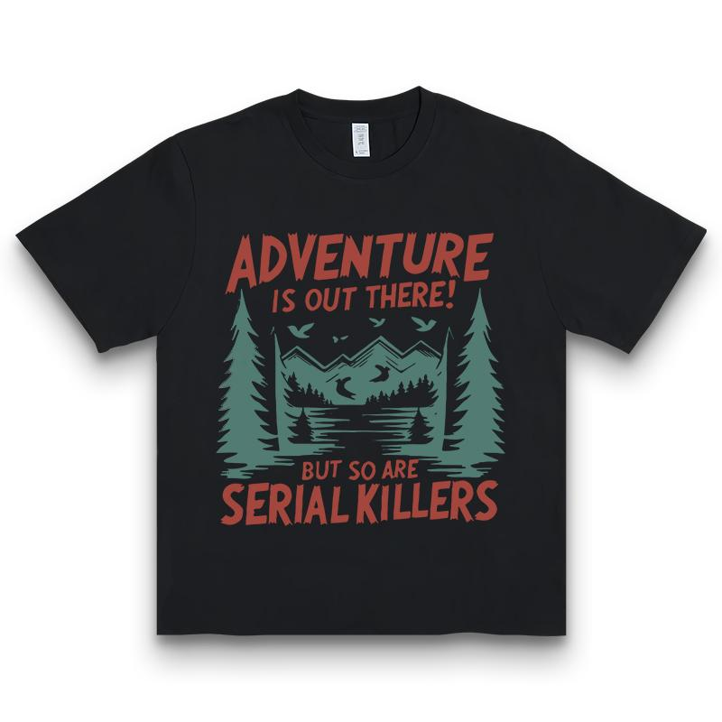 "Adventure Is Out There!" Mountain Lakes Graphic T-Shirt / Sweatshirt / Hoodie
