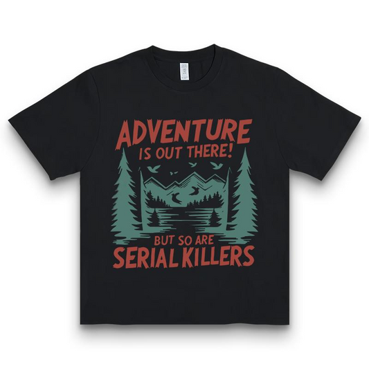 "Adventure Is Out There!" Mountain Lakes Graphic T-Shirt / Sweatshirt / Hoodie