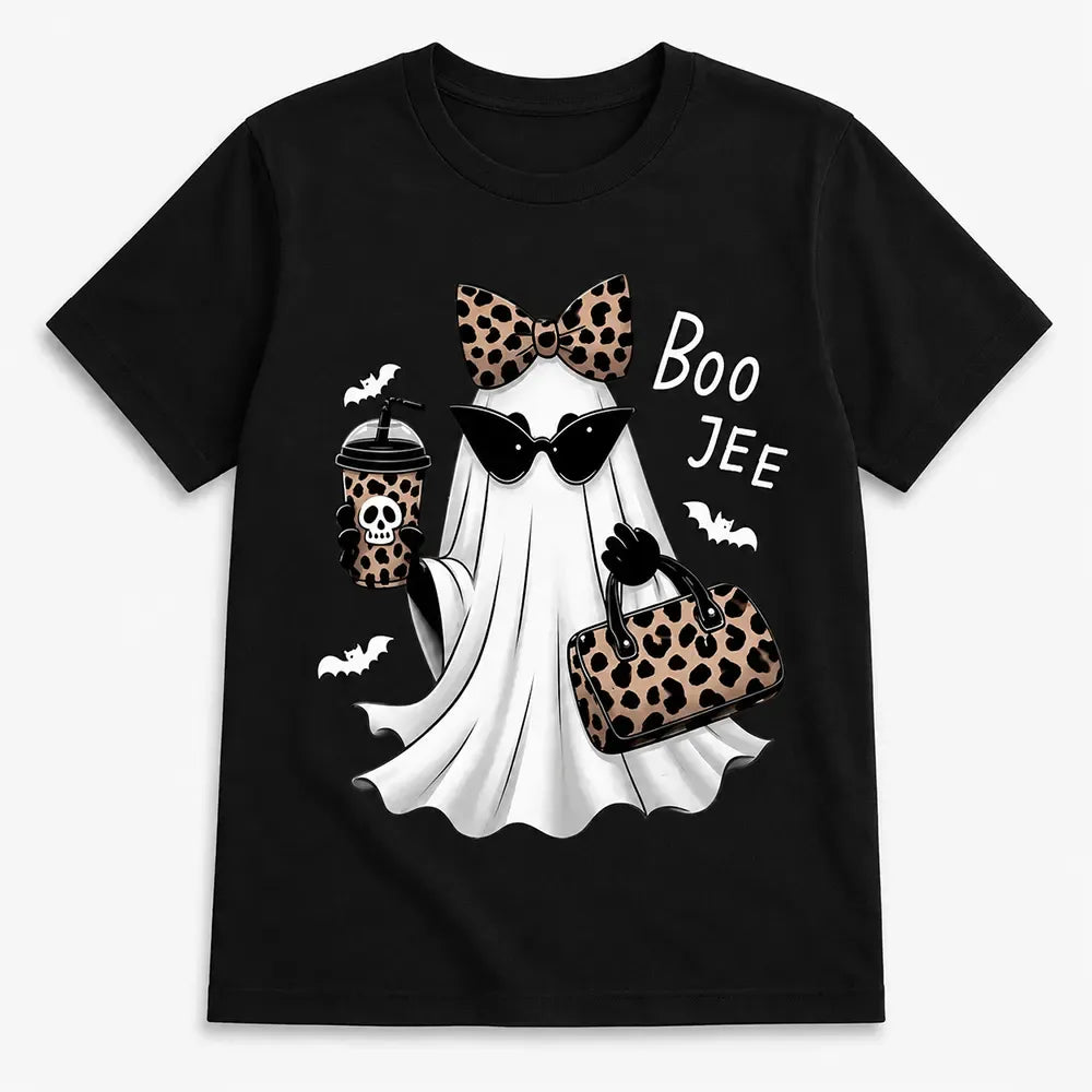 Boo-Jee Leopard Ghost T-Shirt / Sweatshirt / Hoodie