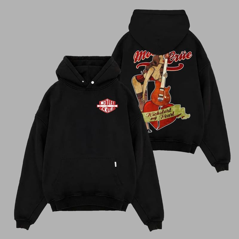 Retro Rock Music Fan Heavy Metal Graphic T-Shirt / Sweatshirt / Hoodie