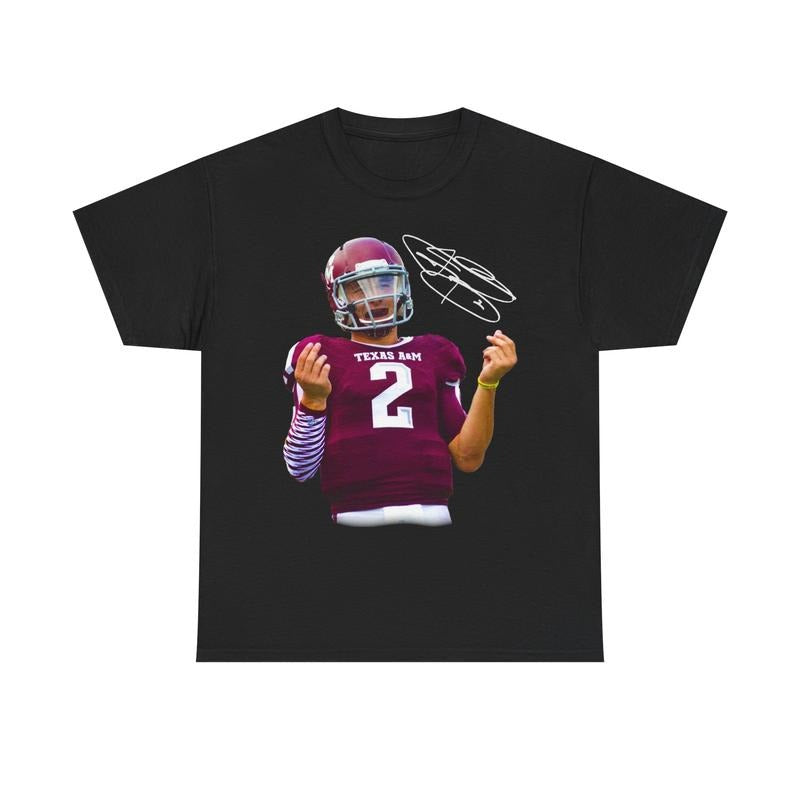 Johnny "Money" Manziel Football Icon Graphic T-Shirt / Sweatshirt / Hoodie
