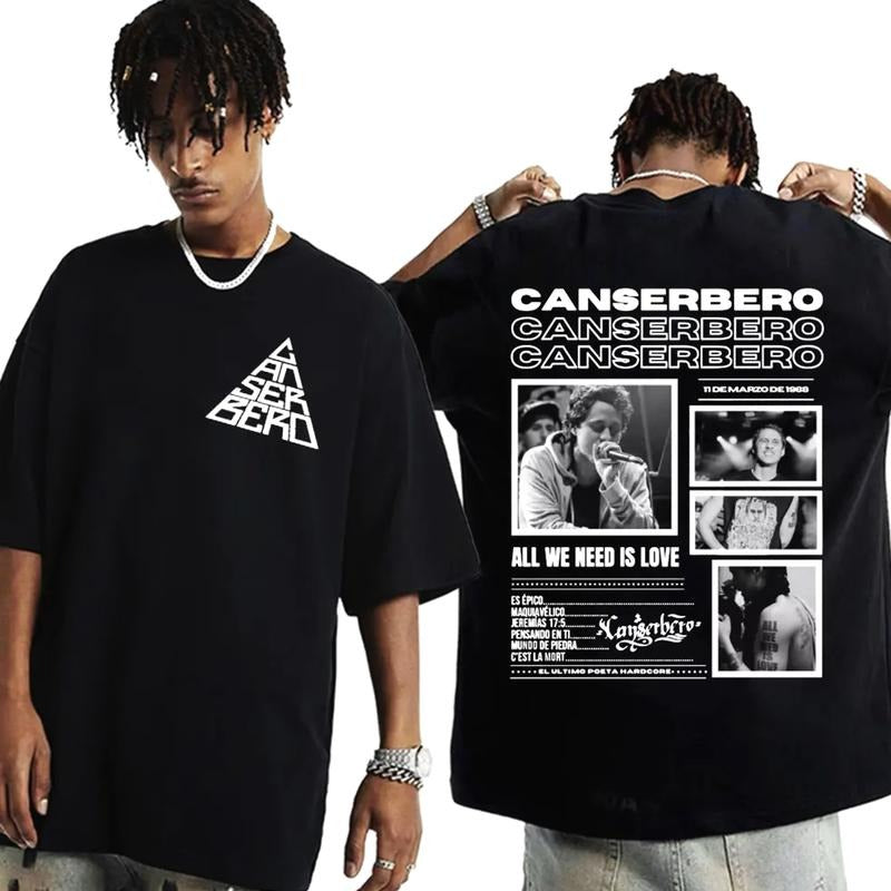 Canserbero All We Need Is Love Album 2025 Tour T-Shirt / Sweatshirt / Hoodie