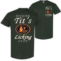 Sucking T And Licking C Funny Tito Drinking Humor Party T-Shirt / Sweatshirt / Hoodie