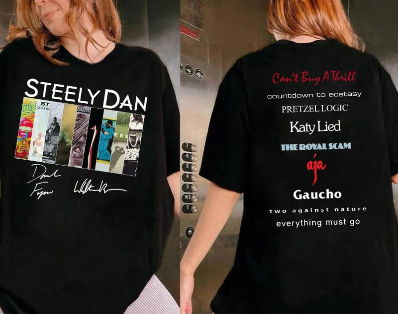Steely Dan 2 Sided Album T-Shirt / Sweatshirt / Hoodie
