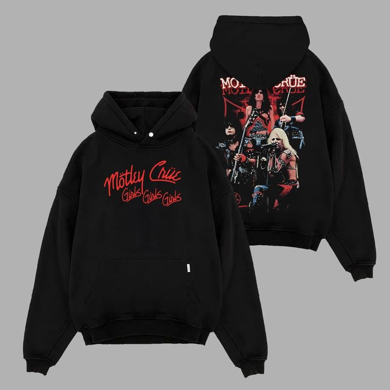 Retro Rock Music Fan Heavy Metal Graphic T-Shirt / Sweatshirt / Hoodie