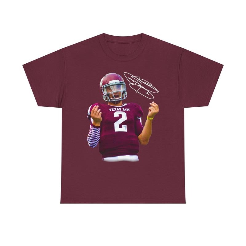 Johnny "Money" Manziel Football Icon Graphic T-Shirt / Sweatshirt / Hoodie