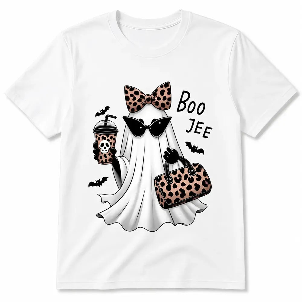 Boo-Jee Leopard Ghost T-Shirt / Sweatshirt / Hoodie