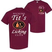 Sucking T And Licking C Funny Tito Drinking Humor Party T-Shirt / Sweatshirt / Hoodie