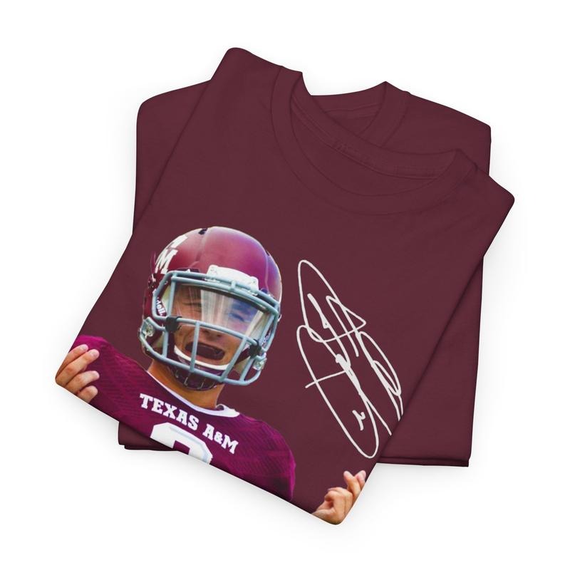 Johnny "Money" Manziel Football Icon Graphic T-Shirt / Sweatshirt / Hoodie
