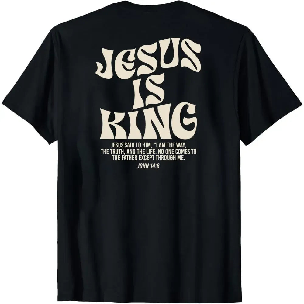 Jesus Is King Retro Christian Faith T-Shirt / Sweatshirt / Hoodie
