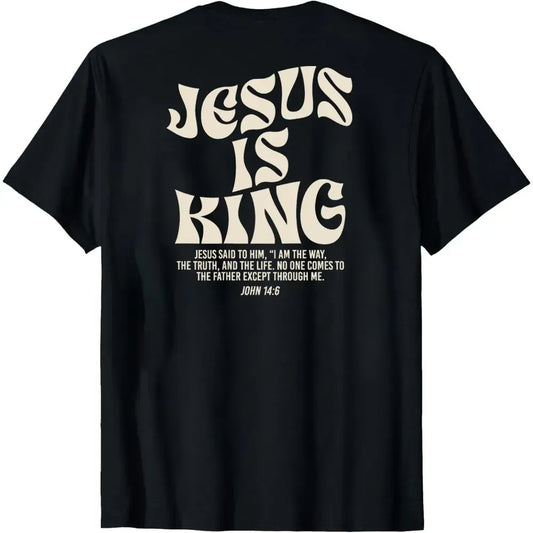 Jesus Is King Retro Christian Faith T-Shirt / Sweatshirt / Hoodie