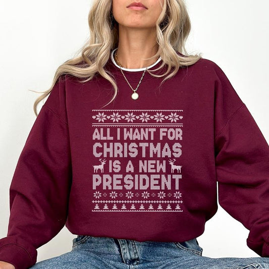 Sarcastic All I Want For Christmas T-Shirt / Sweatshirt / Hoodie