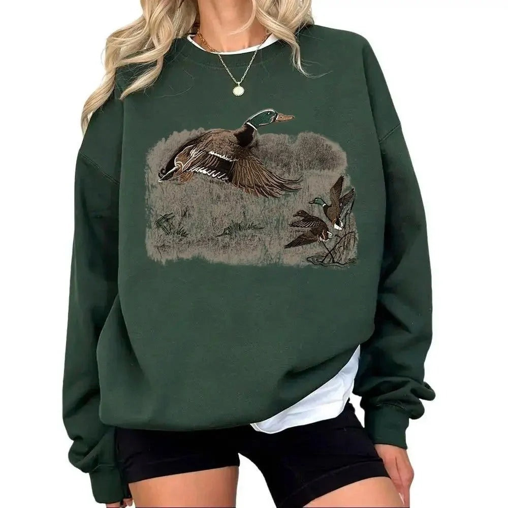 Mallard Duck Vintage National Hunting Day Retro Hunting Season T-Shirt / Sweatshirt / Hoodie