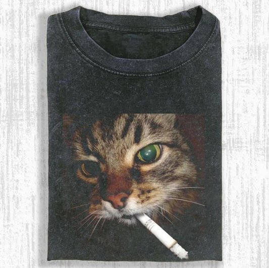 Smoking Cat T-Shirt / Sweatshirt / Hoodie