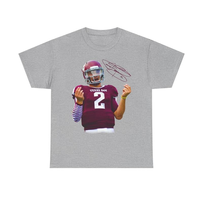 Johnny "Money" Manziel Football Icon Graphic T-Shirt / Sweatshirt / Hoodie