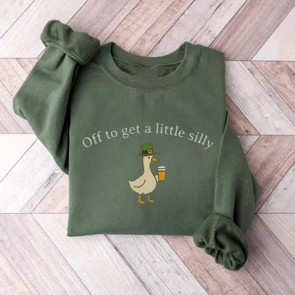 St Paddys Day Goose T-Shirt / Sweatshirt / Hoodie