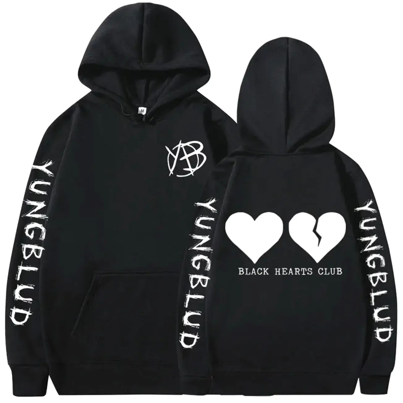 Rock Singer Black Hearts Club T-Shirt / Sweatshirt / Hoodie