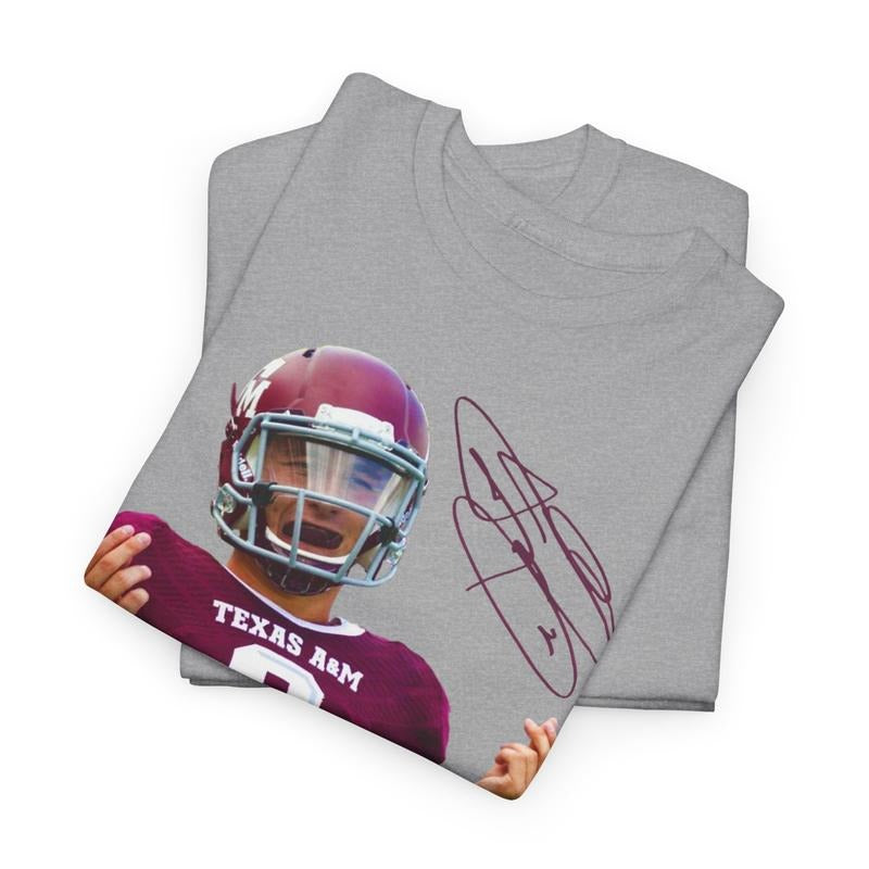 Johnny "Money" Manziel Football Icon Graphic T-Shirt / Sweatshirt / Hoodie