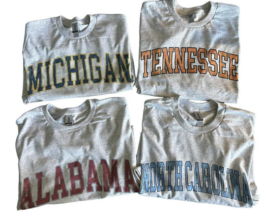 Vintage Varsity College T-Shirt / Sweatshirt / Hoodie