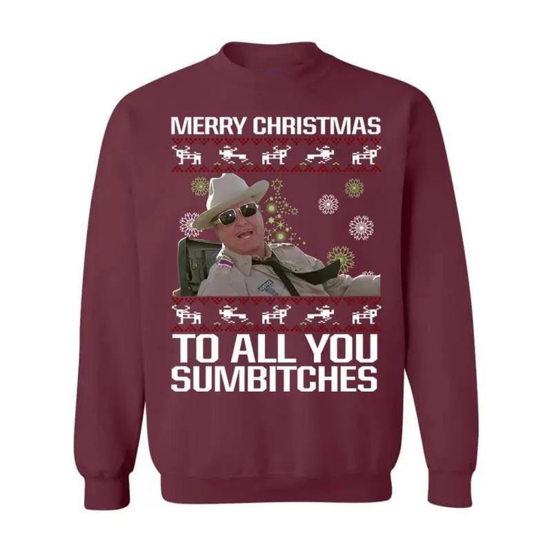 Smokey And The Bandit Ugly Christmas T-Shirt / Sweatshirt / Hoodie