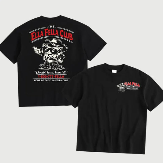 Retro 1-800 Fella  Vintage Cowboy Club Graphic T-Shirt / Sweatshirt / Hoodie