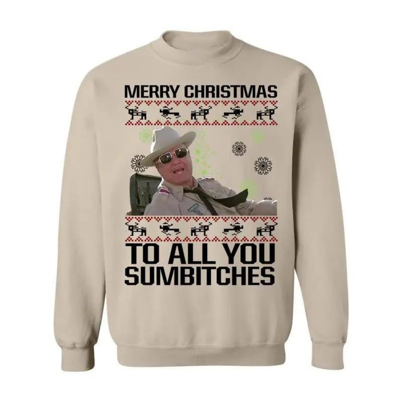 Smokey And The Bandit Ugly Christmas T-Shirt / Sweatshirt / Hoodie