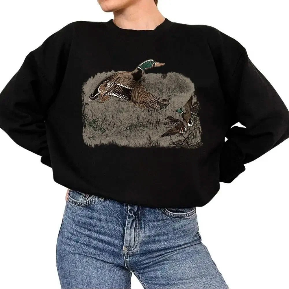 Mallard Duck Vintage National Hunting Day Retro Hunting Season T-Shirt / Sweatshirt / Hoodie