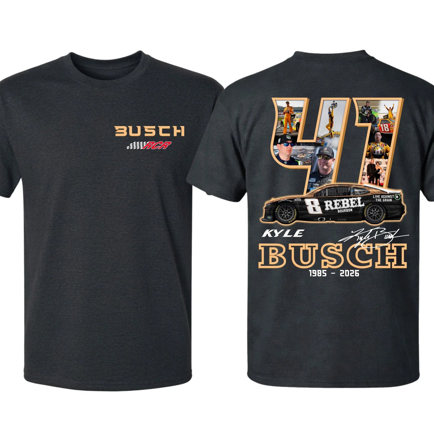 41 Ver 2 Tribute NASCAR Legend Memorial T-Shirt / Sweatshirt / Hoodie