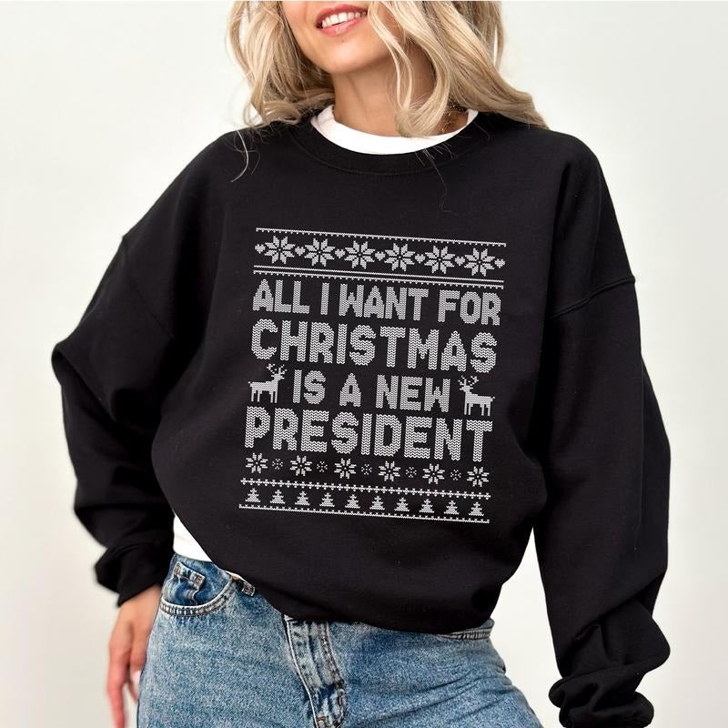 Sarcastic All I Want For Christmas T-Shirt / Sweatshirt / Hoodie