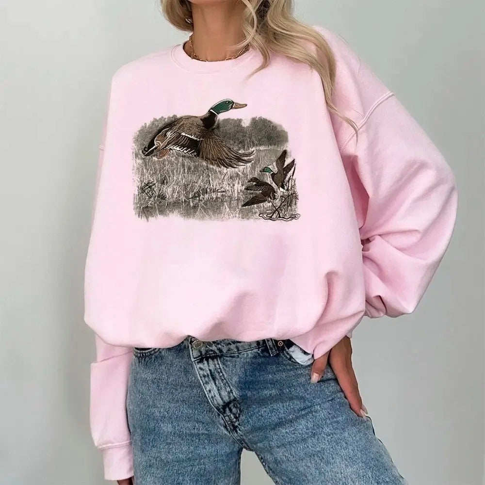 Mallard Duck Vintage National Hunting Day Retro Hunting Season T-Shirt / Sweatshirt / Hoodie