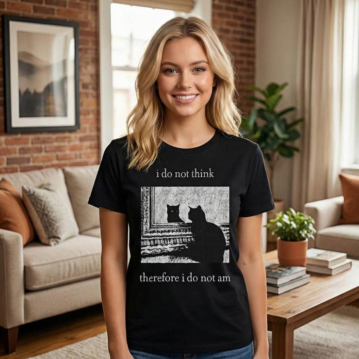 I Do Not Think Cat T-Shirt / Sweatshirt / Hoodie
